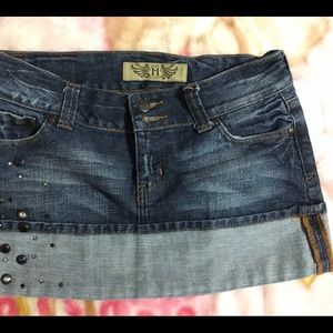 Hint jeans skirt size 3 beautiful 🌸